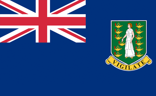 Bandera de Islas Vírgenes Británicas