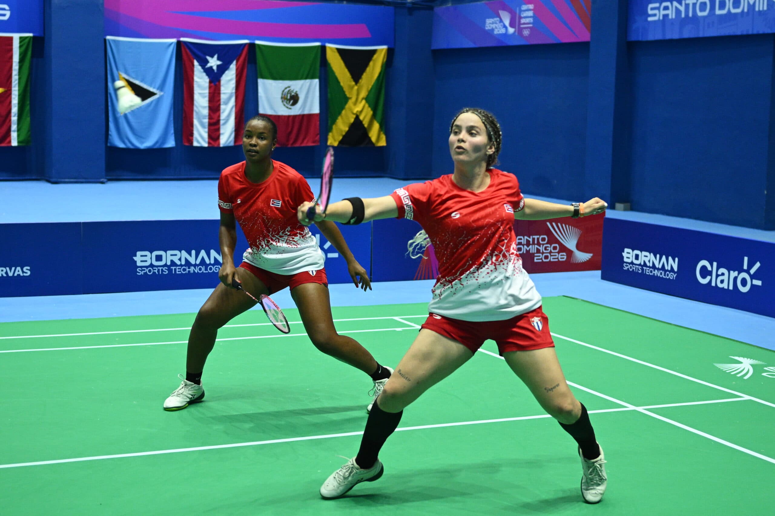 Cuba supera a Colombia en su debut de bádminton