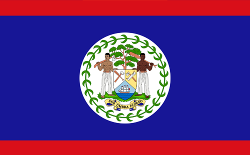Bandera de Belice