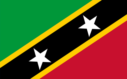 Bandera de San Cristóbal y Nieves