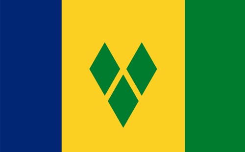 Bandera de San Vicente y las Granadinas