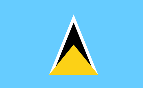 Bandera de Santa Lucía