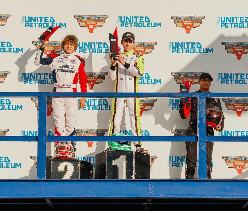 Luis Alejandro Cifre, campeón nacional de kartismo en Junior Max