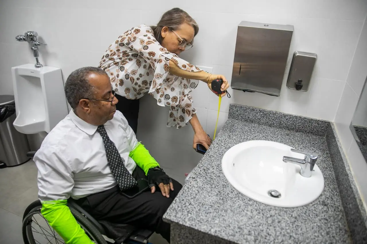 Pruebas de accesibilidad junto a Alexander Benjamín