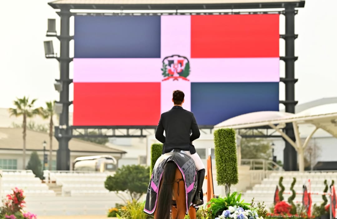 Juan José Bancalari celebra su victoria sobre el número dos del mundo en Ocala