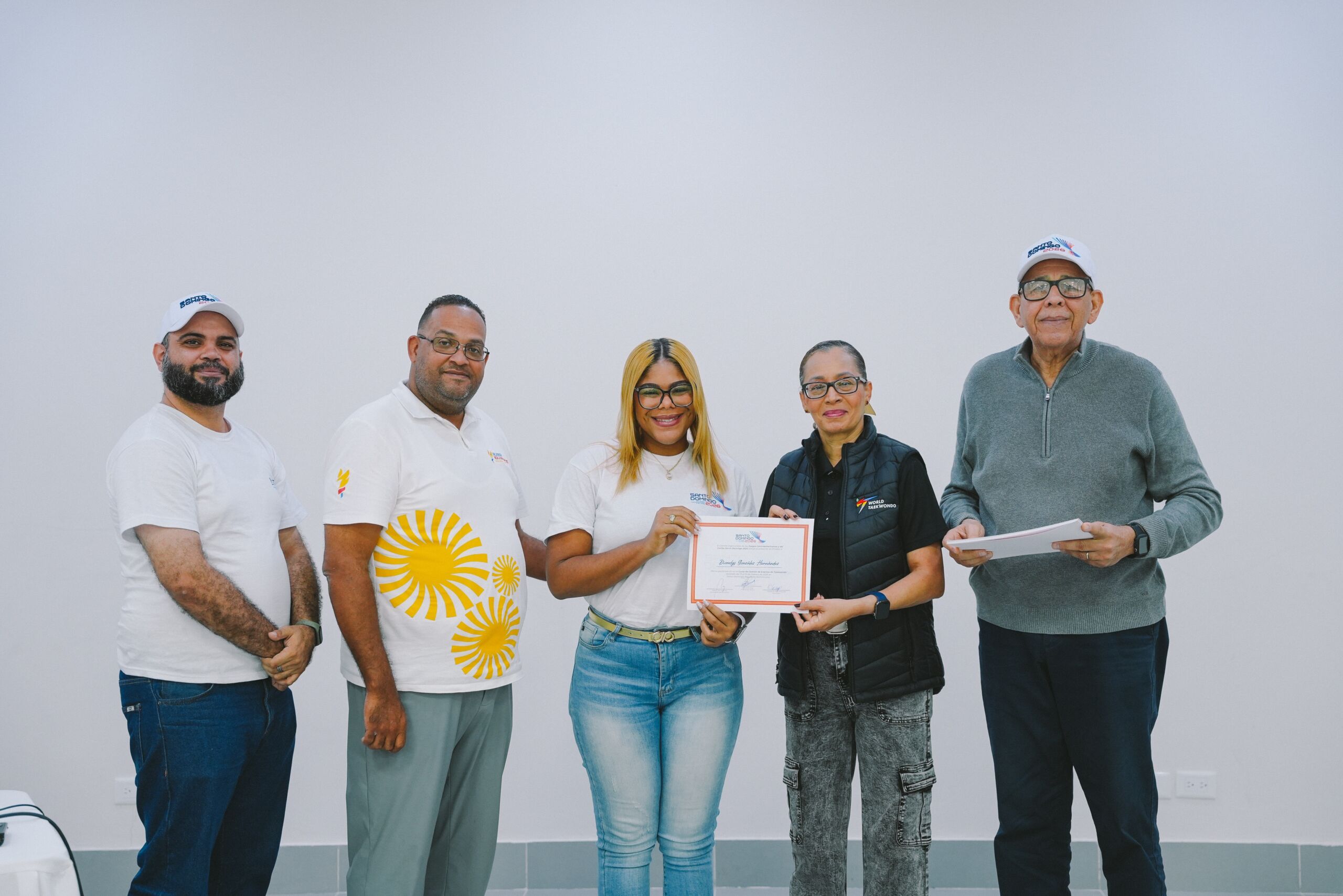Capacitación NTO de taekwondo en el Museo del Deporte Dominicano