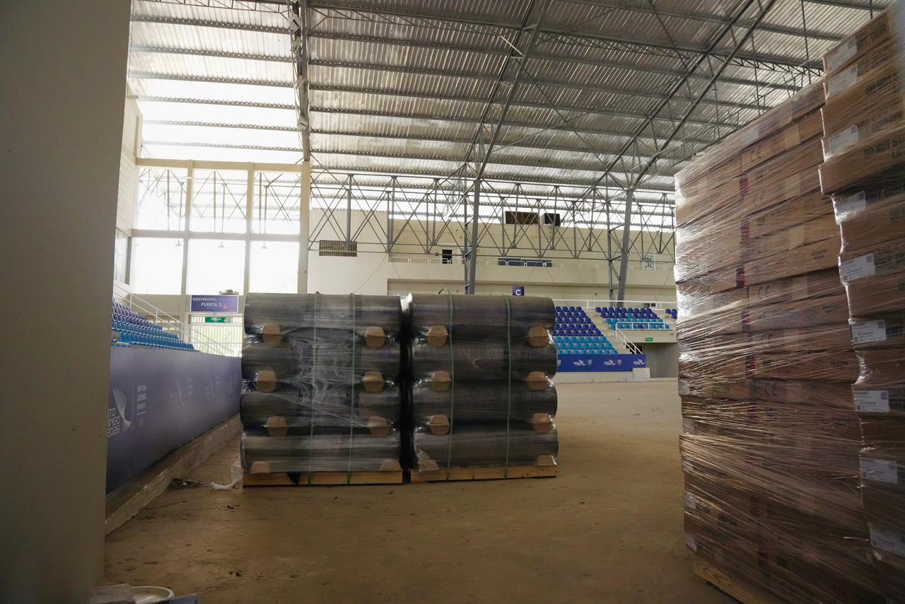 Equipamiento del Pabellón de Voleibol Santo Domingo 2026