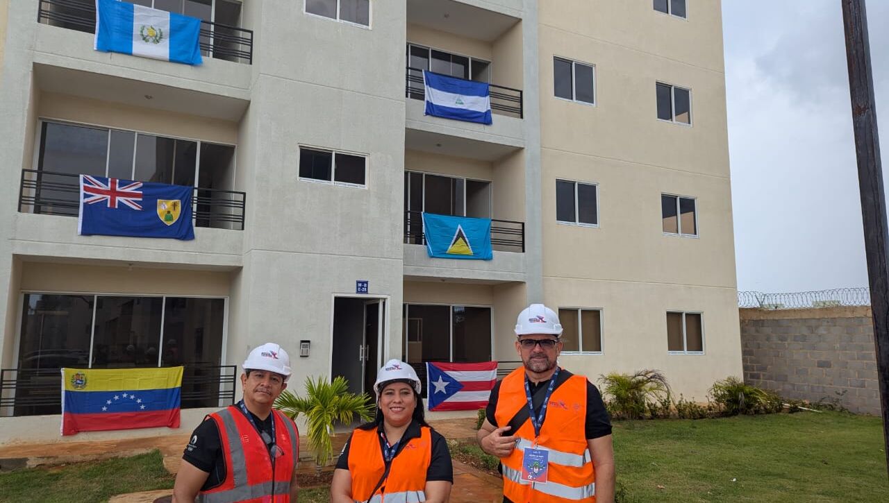 Vista de la villa de atletas para los Juegos Centroamericanos y del Caribe Santo Domingo 2026.